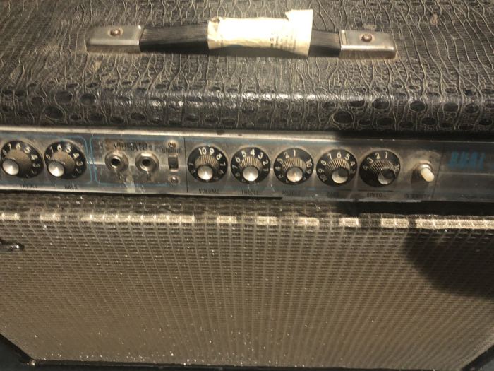 Vintage Fender Dual Showman 1x15 Combo Conversion (1973 Eminence) - Project