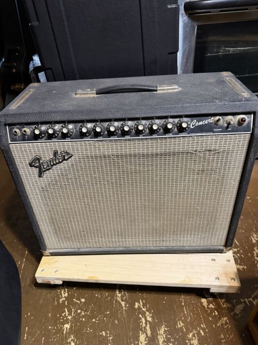 Vintage Fender Concert Amplifier