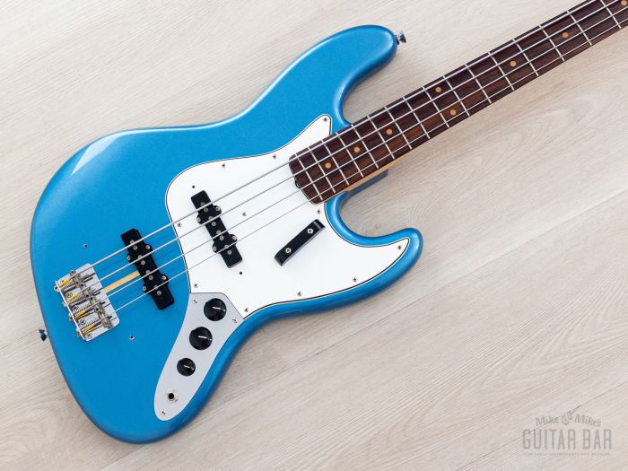 2013 Fender American Vintage ‘64 Jazz Bass Lake Placid Blue w/ Case, Hangtags