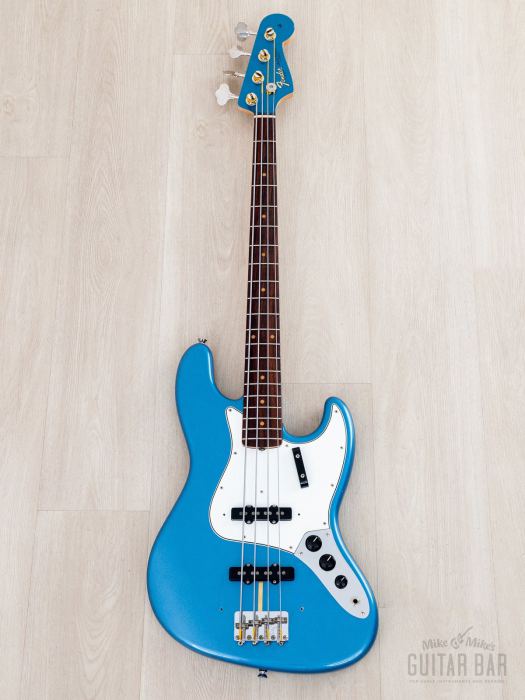 2013 Fender American Vintage ‘64 Jazz Bass Lake Placid Blue w/ Case, Hangtags