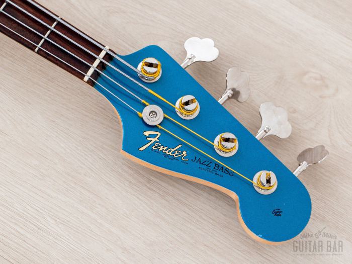 2013 Fender American Vintage ‘64 Jazz Bass Lake Placid Blue w/ Case, Hangtags