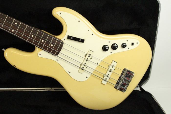 1984 Vintage Fender JAZZ BASS Alder Olympic White Dan Smith Era E3 Series +OHSC 