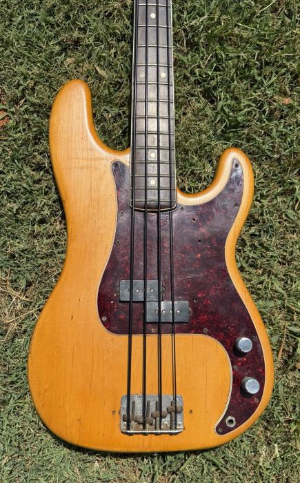 Vintage 1966 Fender Jazz Precision Bass w/Case