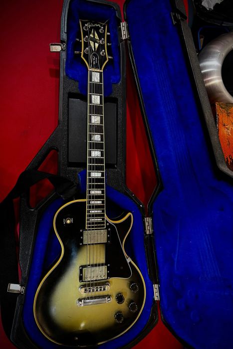 Vintage Gibson Les Paul Custom 1981 - Silverburst