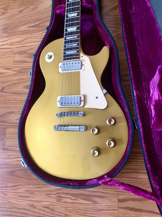 Vintage 1971 Gibson Les Paul Deluxe Goldtop - Extra Clean - All Original - OHSC