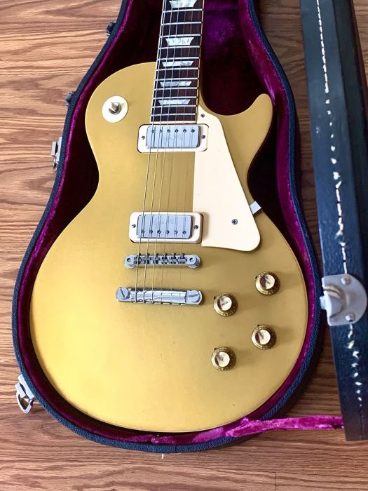 Vintage 1971 Gibson Les Paul Deluxe Goldtop - Extra Clean - All Original - OHSC