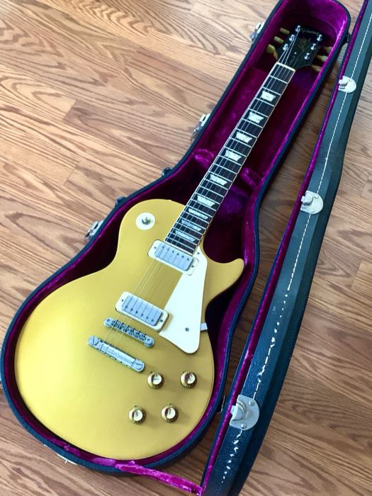 Vintage 1971 Gibson Les Paul Deluxe Goldtop - Extra Clean - All Original - OHSC