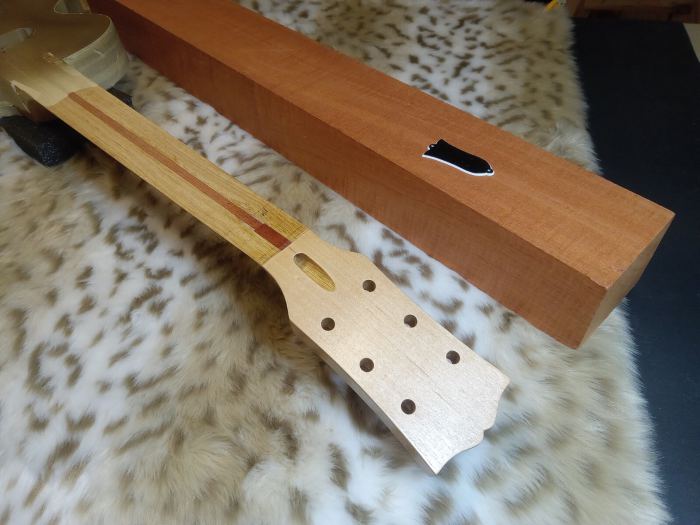 50's Les Paul Replacement Neck Lower Per Vintage Gibson Project Specs.