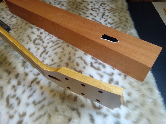 50's Les Paul Replacement Neck Lower Per Vintage Gibson Project Specs.