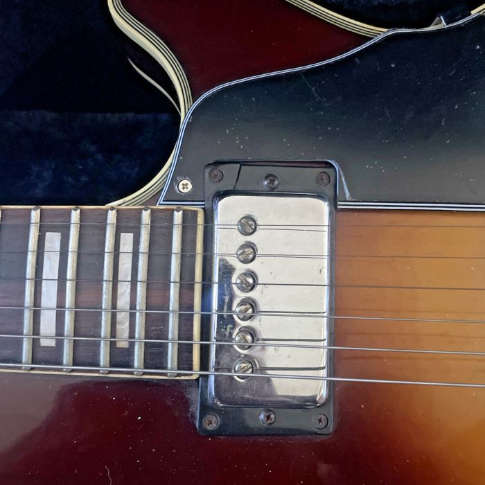 Vintage 1970's Kay/Univox Effector LP model electric guitar  with hardcase Japan