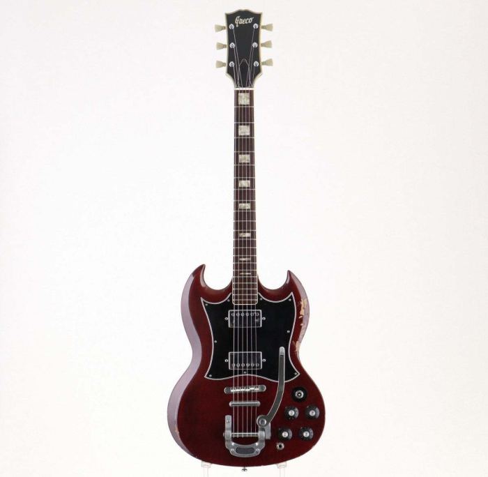 Greco SG350T SG Style Electric Guitar Bigsby Tremolo 1970s As Is Japan Vintage