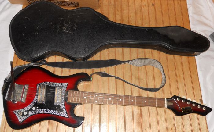 Vintage 1970’s Norma Electric Guitar Japan with rough case