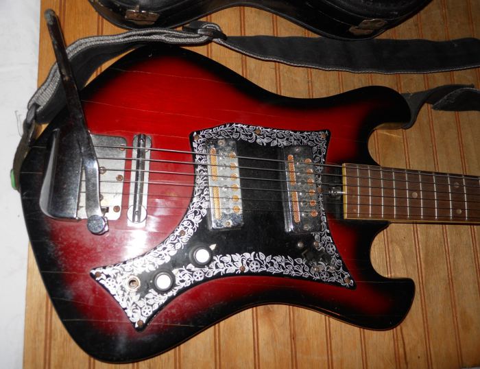 Vintage 1970’s Norma Electric Guitar Japan with rough case