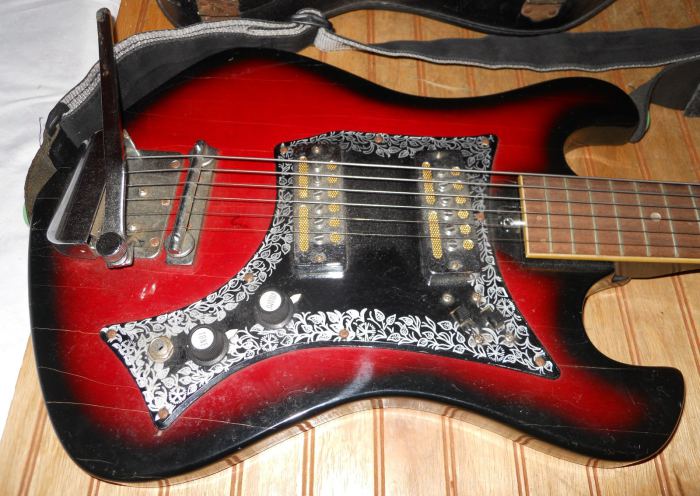 Vintage 1970’s Norma Electric Guitar Japan with rough case