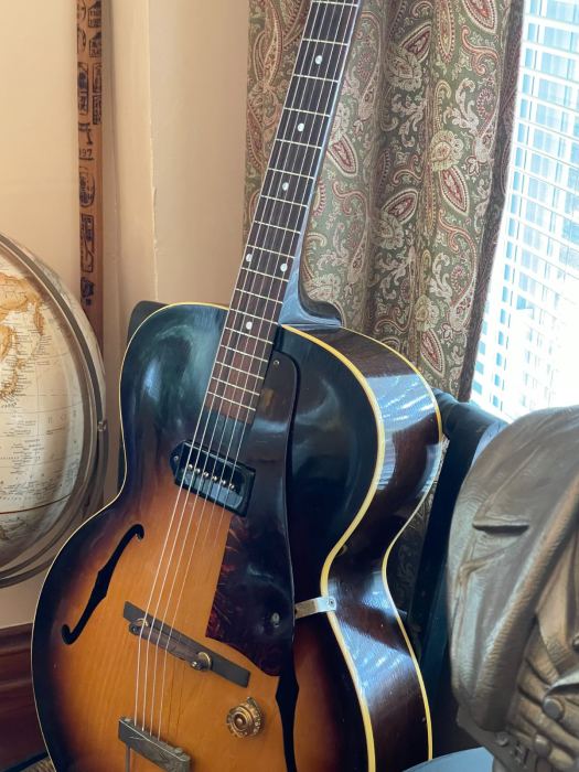 vintage 1954 Gibson es-125 archtop jazz guitar es125 - SO CLEAN! PLAYS GREAT!