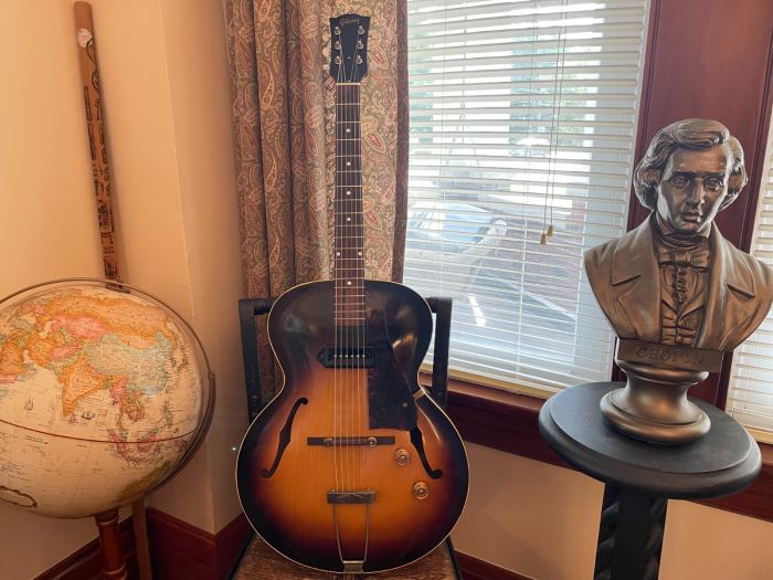 vintage 1954 Gibson es-125 archtop jazz guitar es125 - SO CLEAN! PLAYS GREAT!