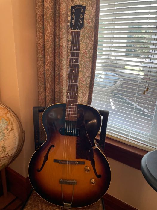 vintage 1954 Gibson es-125 archtop jazz guitar es125 - SO CLEAN! PLAYS GREAT!