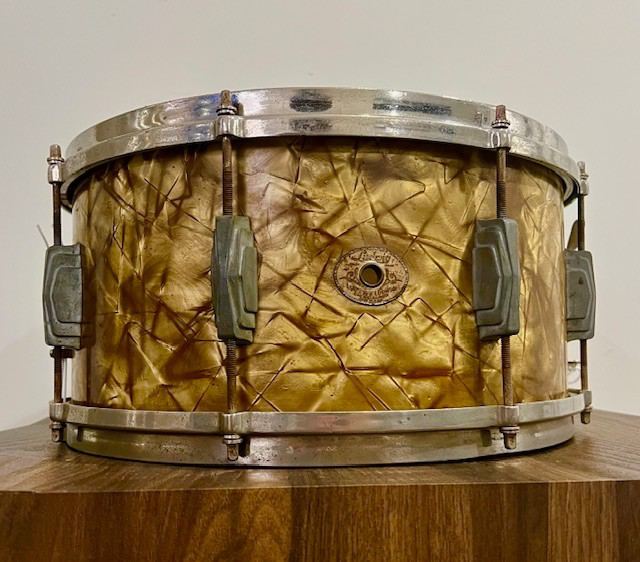 EXTREMELY RARE - Vintage Ludwig & Ludwig "Butterscotch Pearl" Drum Set