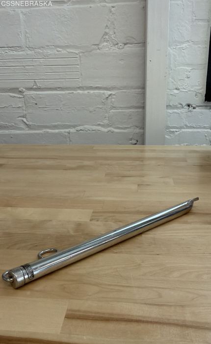 Ludwig Vintage Drum Spring Tension Gauge Tool Silver Mechanical Cushion Casing