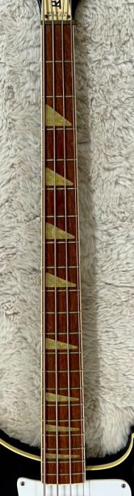 1978 Vintage Rickenbacker 4001 Bass Guitar – Jetglo Black –  Includes Hard C