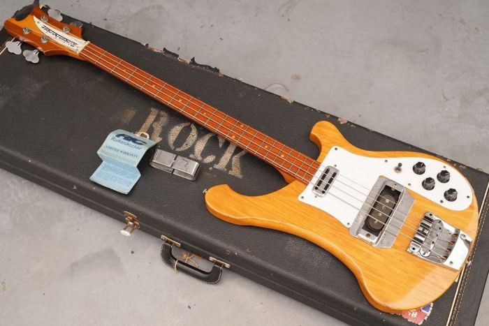 Rickenbacker 4001 V63 Electric Bass Guitar Mapleglo 1988 USA Vintage