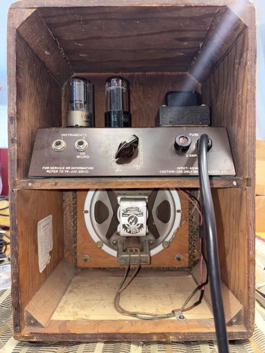 Vintage Epitome All Tube Guitar Amplifier 1950s