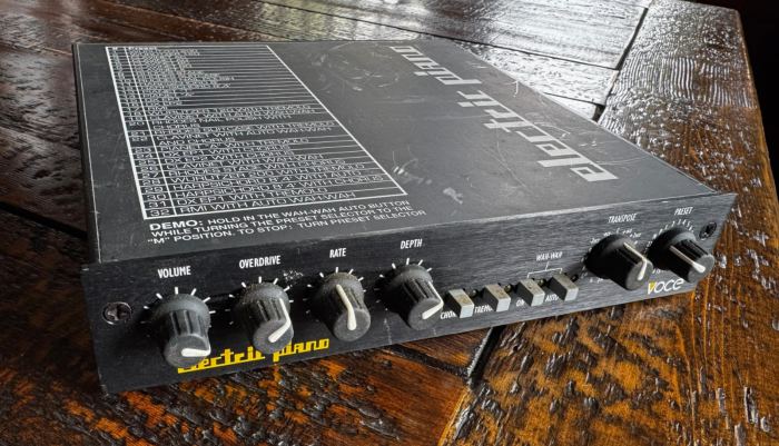 Voce Electric Piano Vintage MIDI Sound Module Rhodes Wurlitzer – Parts/Repair