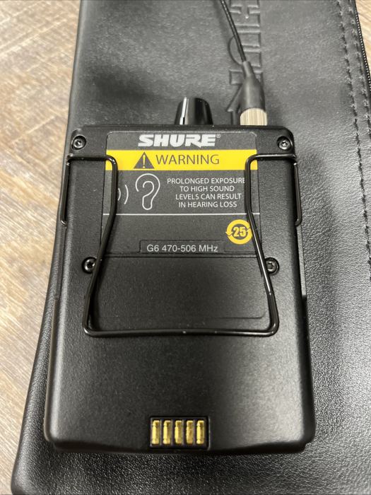 Shure PSM 900 P9RA+ G6 Personal In Ear Monitor System Wireless 470-506 MHz
