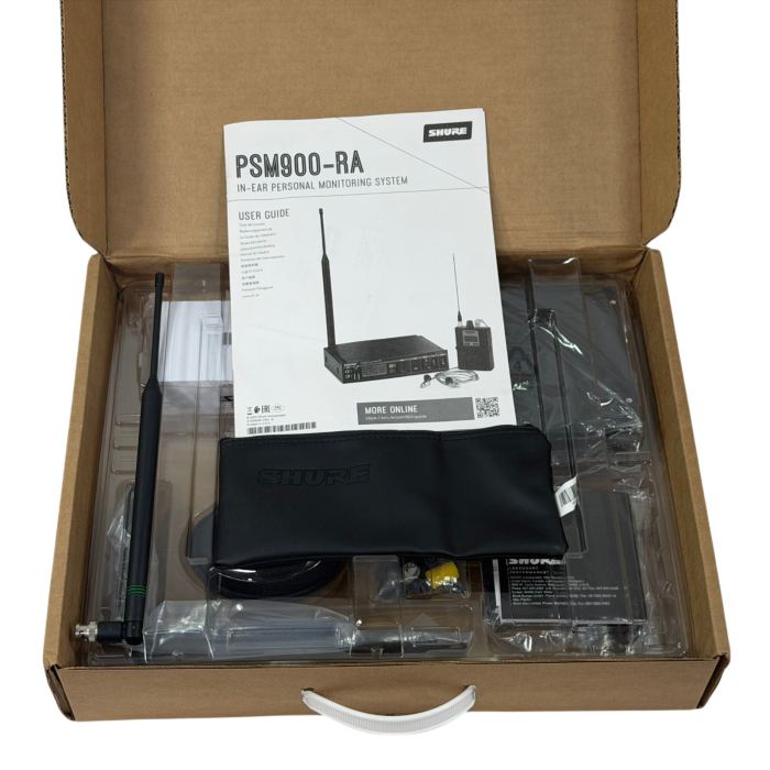 Shure PSM 900 Personal Monitor System Wireless P9TRA+425CL-G7 with Earphones
