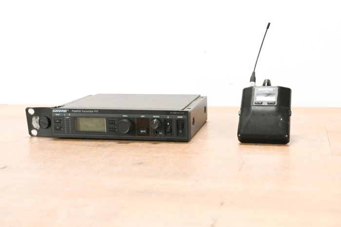 Shure PSM 900 Wireless IEM System K1 Band: 596-632MHz NO POWER SUPPLY CG0130P