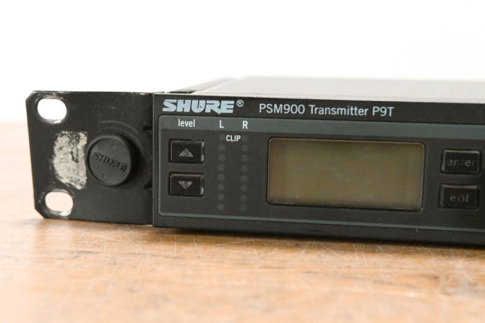 Shure PSM 900 Wireless IEM System K1 Band: 596-632MHz NO POWER SUPPLY CG0130P