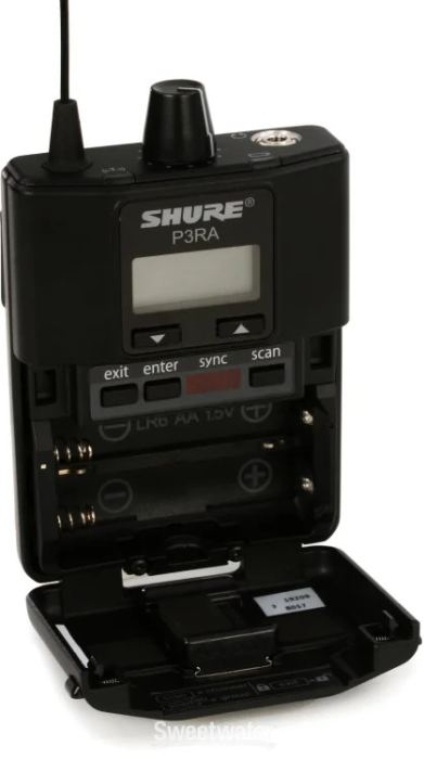 Shure PSM300 Twin Pack Pro P3TRA215TWP Wireless In-ear Monitor System - G20 Band