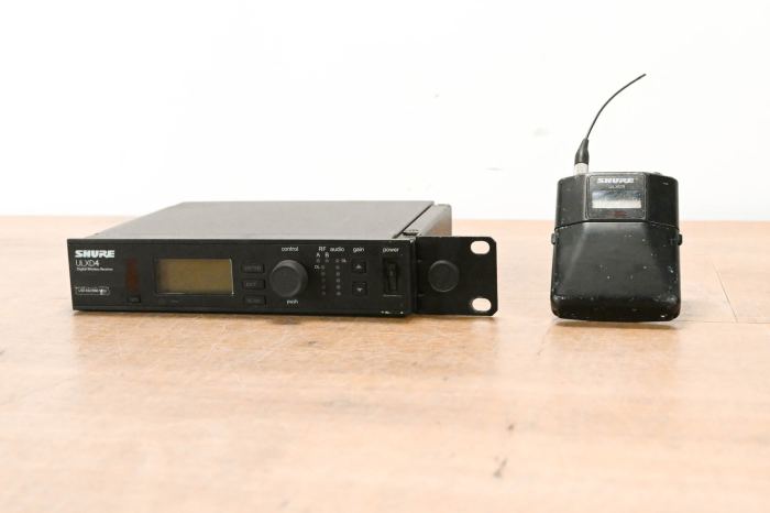 Shure ULXD14 Wireless Belt Pack System - L50 Range (NO POWER SUPPLY) CG0132E