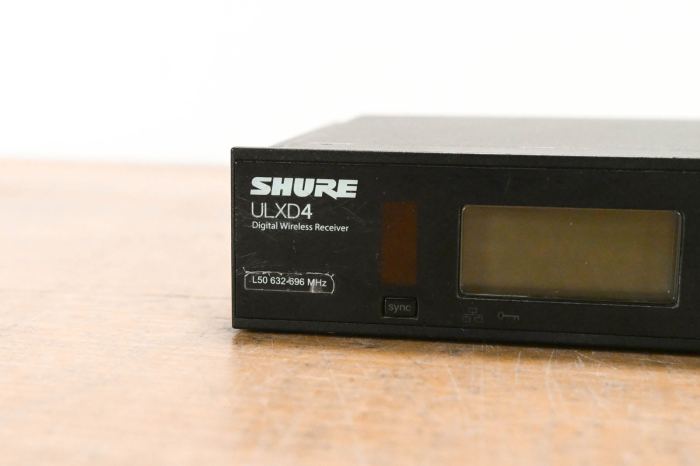 Shure ULXD14 Wireless Belt Pack System - L50 Range (NO POWER SUPPLY) CG0132E