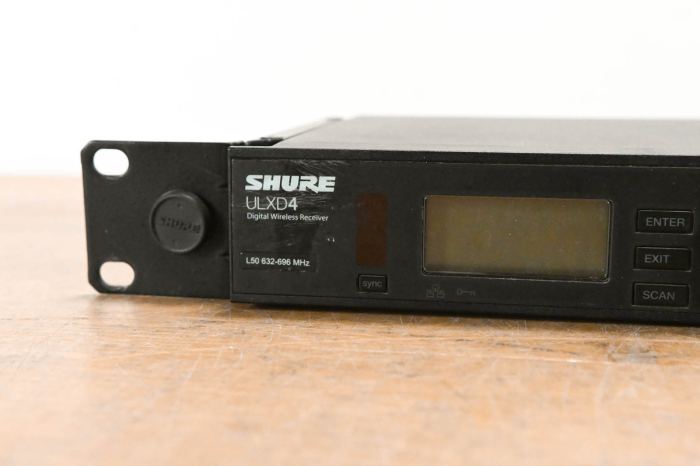 Shure ULXD14 Wireless Belt Pack System - L50 Range (NO POWER SUPPLY) CG0132C