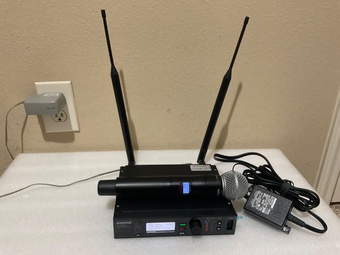 SHURE ULXD24/SM58 G50 470/534MHz Wireless Microphone Complete System