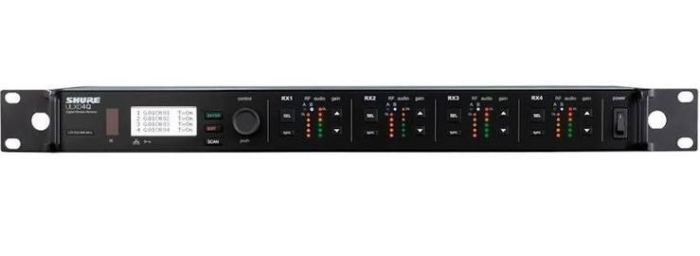 Shure ULXD4Q-G50 Quad Channel Digital Wireless Microphone Receiver G50 Band NEW